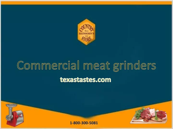 commercial meat grinders