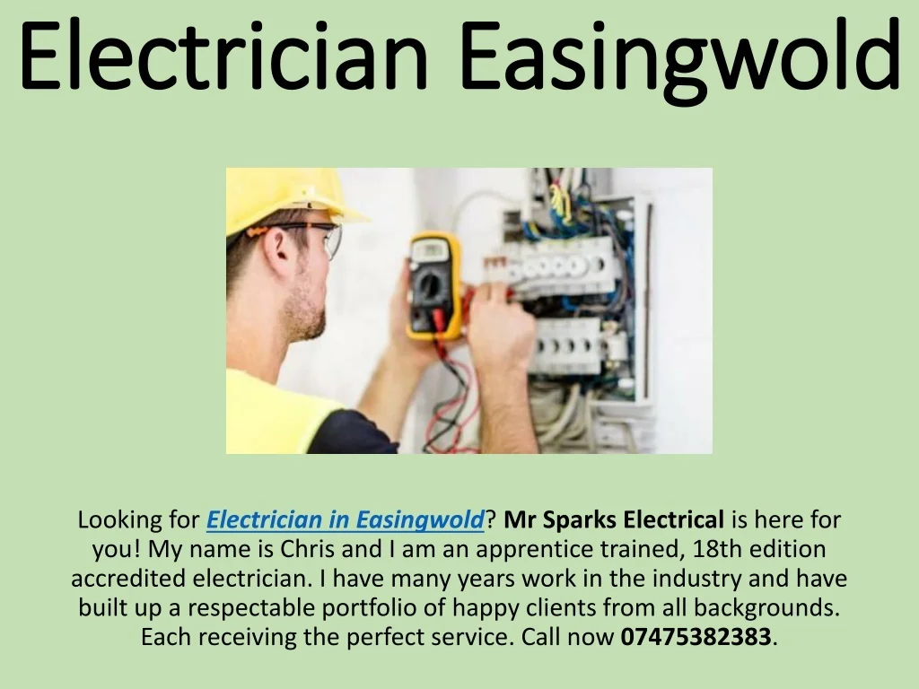 PPT - Electrician Easingwold PowerPoint Presentation, free download ...