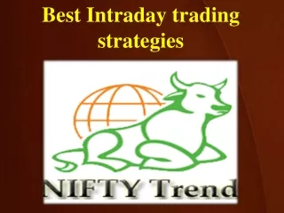 Best Intraday trading strategies