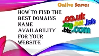 How to Find the Best Domains Name Availability for your Website
