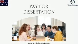 Pay for Dissertation @ Minimum Budget - Words Doctorate