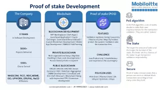 proof of stake development