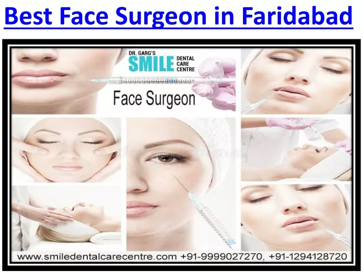 best face surgeon in faridabad