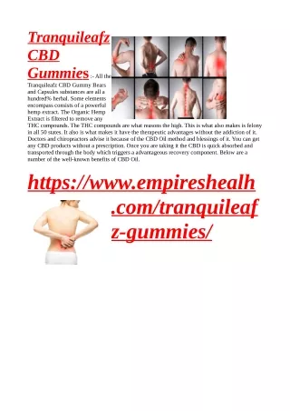 tranquileafz cbd gummie tranquileafz cbd gummy