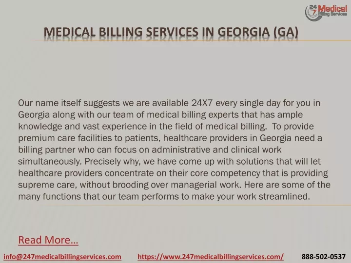 medical billing services in georgia ga