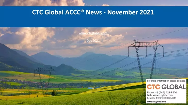 ctc global accc news november 2021 www ctcglobal com dec 2021