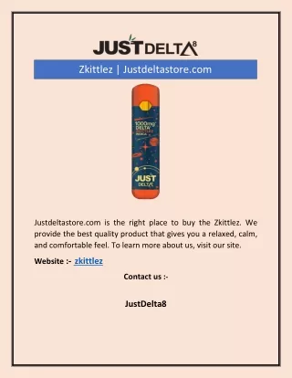 Zkittlez | Justdeltastore.com