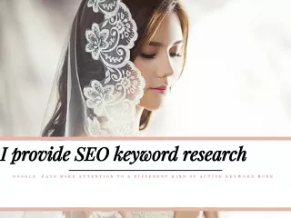 I will provide SEO keyword research and competitor analysis for google ranking