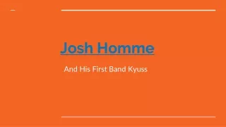 Josh Homme and His First Band Kyuss