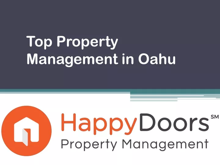 top property management in oahu