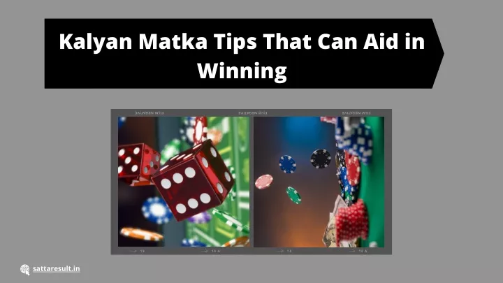 kalyan matka tips that can aid in winning