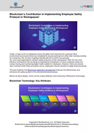 blockchain s cont ribution in implementing