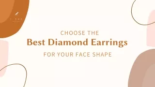 Diamond Earrings Guide For Face Shape - Zioro