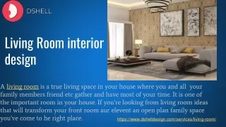 Living Room Interior Design
