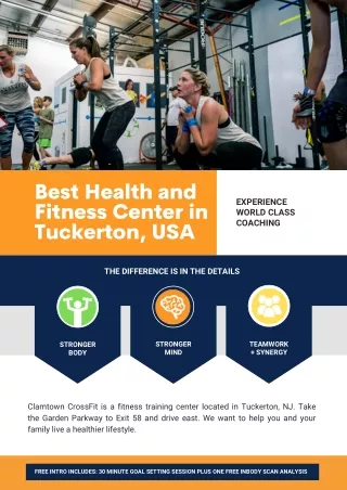 Best Health and Fitness Center in Tuckerton, USA