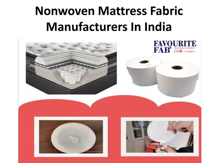 nonwoven mattress fabric manufacturers in india