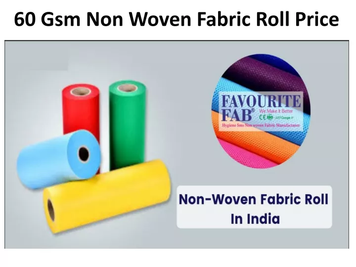 60 gsm non woven fabric roll price