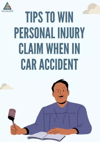 Some Key Points to Win a Personal Injury Lawsuit for Car Accident