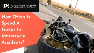 How Often Is Speed A Factor In Motorcycle Accidents?