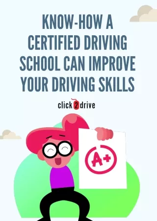 Improve Your Driving Skills with Certified Driving School