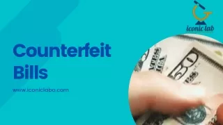 Counterfeit Bills