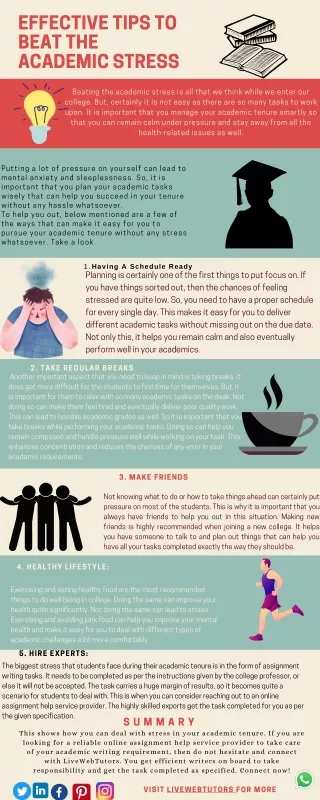 effective tips to beat the academic stress