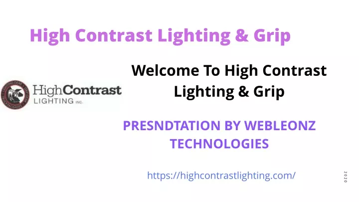 high contrast lighting grip