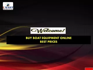 Buy Boat Equipment Online best prices