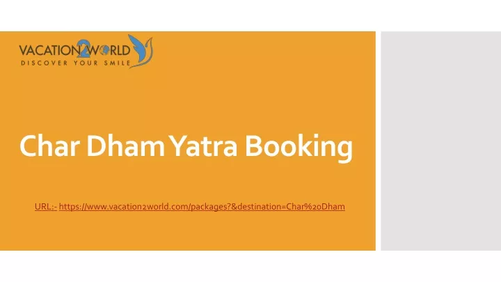 char dham yatra booking