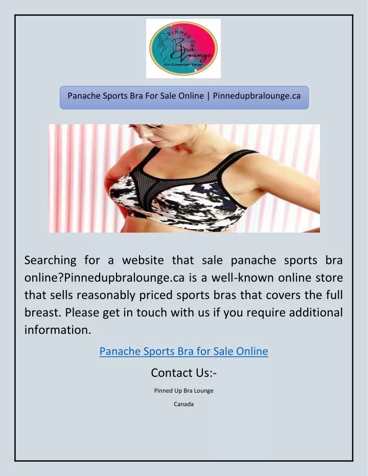 panache sports bra for sale online