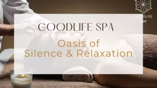 Massages in Sarajevo- GOODLIFE Spa