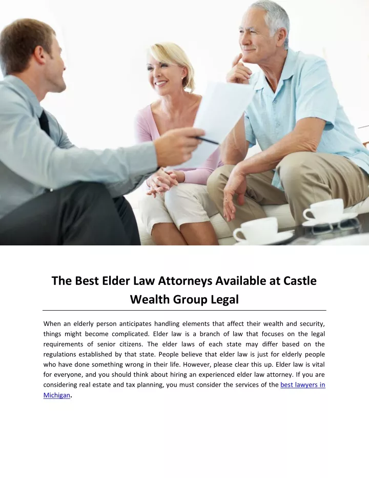 the best elder law attorneys available at castle