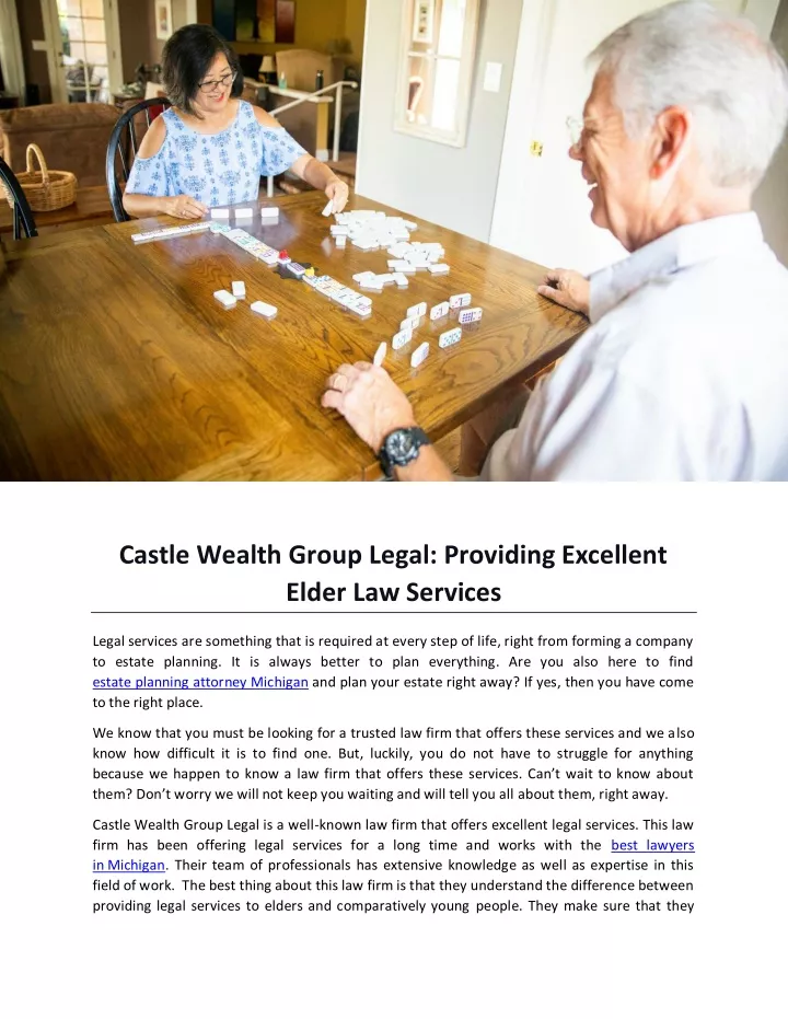 castle wealth group legal providing excellent