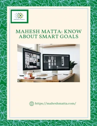 mahesh matta Know about SMART goals-maheshmatta.com_