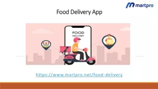 food delivery app
