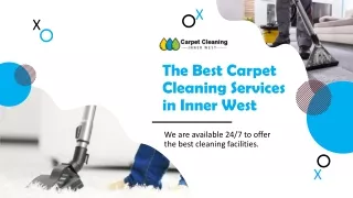 The Best Carpet Cleaning Services in Inner West | Reliable Services