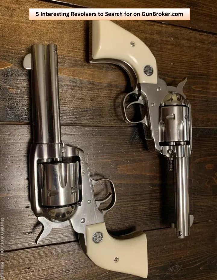 5 interesting revolvers to search