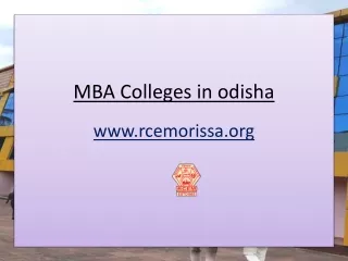 mba colleges in odisha