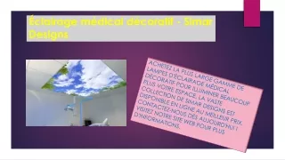clairage m dical d coratif simar designs