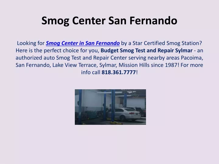 smog center san fernando