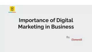 Importance of Digital Marketing in Business