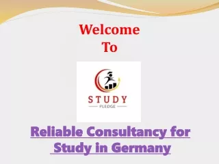 Reliable Consultancy to Study in Germany