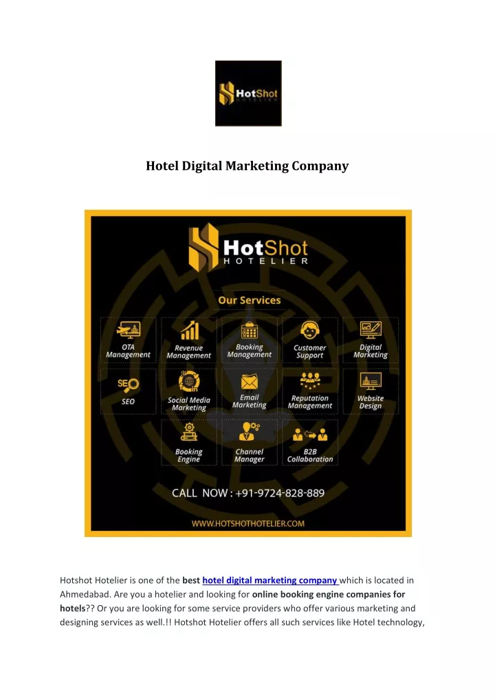 hotel digital marketing company