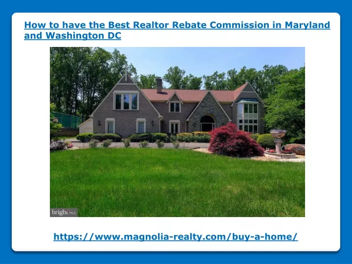 how to have the best realtor rebate commission