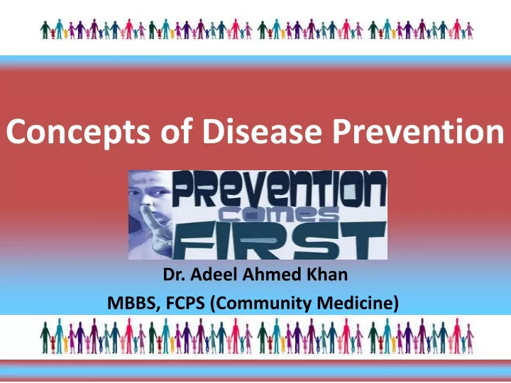 concepts of disease prevention