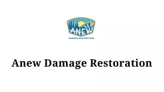 Waterproofing Michigan - Anew Damage Restoration