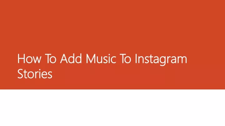 how to add music to instagram stories