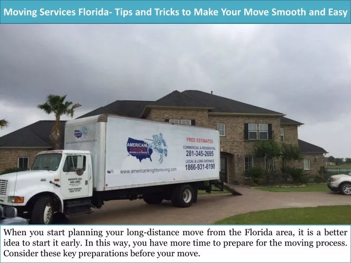 moving services florida tips and tricks to make your move smooth and easy