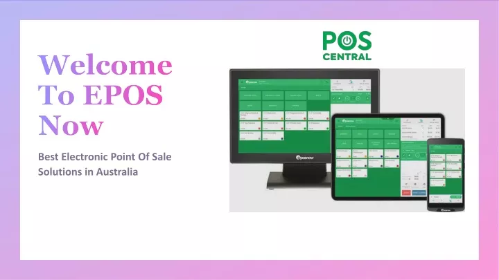 welcome to epos now