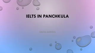 Ielts in Panchkula